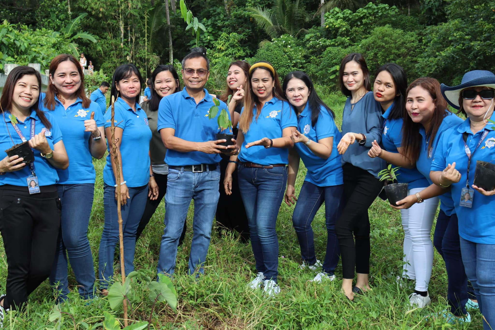 NEA-ECs SIMULTANEOUS TREE PLANTING AND LINE CLEARING