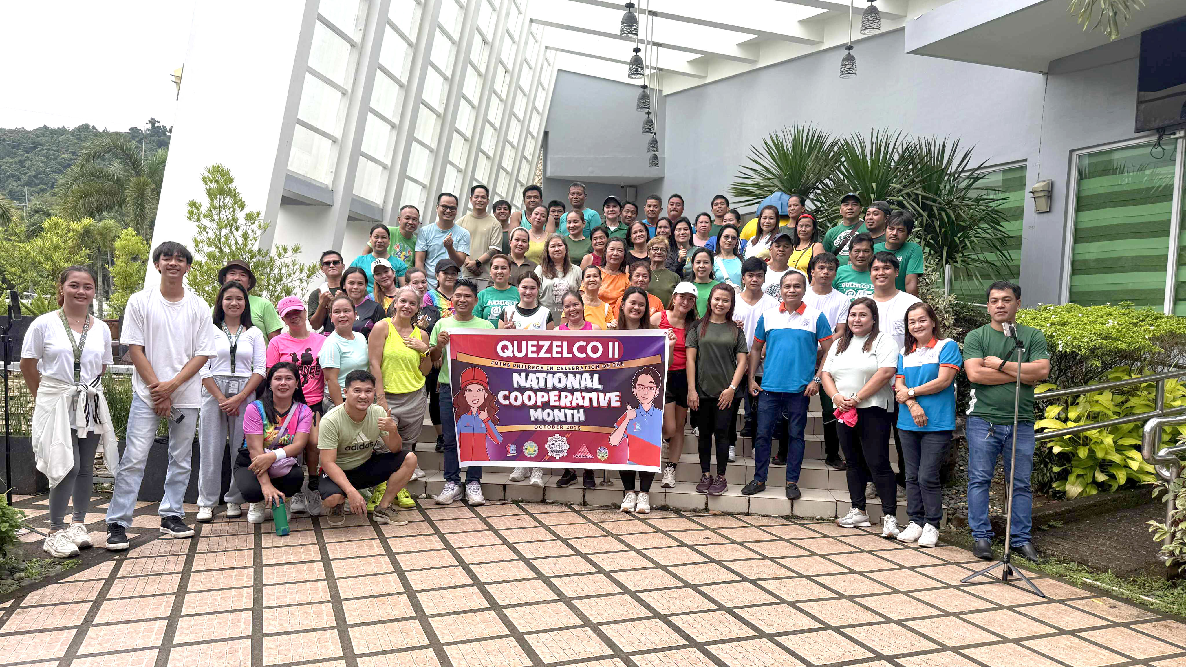 QUEZELCO II Joins PHILRECA Kick-Off Ceremony for National Cooperative Month and Mental Health Awareness Month